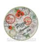 Preview: Napoli Charme, Green Dekor Pizzateller 31 cm Saturnia