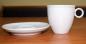 Preview: Kaffee-Obertasse 0,18 l + Untere, Porzellan "Bella" -Restposten-