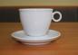 Preview: Cappuccino-Obertasse 0,23 l + Untere, Porzellan "Bella" -Restposten-