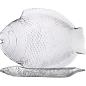 Preview: Pasabahce Marine Fisch Snackplatte 26x21 cm P 10257