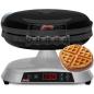 Preview: Neumärker Retro-Waffeleisen Galaxia® Space Glossy Black Belgische Waffel Rund Americano 12-20208