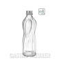 Preview: Aqua Flasche mit Metallschraubverschluss 75cl, Bormioli