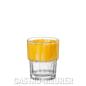 Preview: Bormioli Rocco Natura Yellow Tumbler 20 cl Stapelbecher