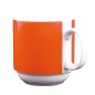 Preview: Eschenbach Kaffeebecher 0,3 l, orange, Color mit System