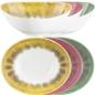 Preview: Schüssel Bowl oval 21cm Seltmann Weiden 5239 MODERN LIFE Batik 001.774425 001.774443 001.774461 Kurkuma Hibiskus Matcha