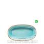 Preview: Aura Aqua, Gourmet Platte oval 19 x 11,1 cm