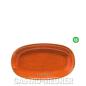 Preview: Aura Terracotta, Gourmet Platte oval 19 x 11,1 cm