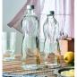 Preview: Aqua Flasche mit Metallschraubverschluss 75cl, Bormioli