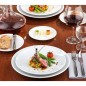 Preview: Teller flach oval 34 cm Meran Steak & More 5235 Seltmann Weiden