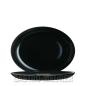 Preview: Platte oval 33 x 25 cm Diwali Black Luminarc ARC P0866