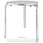 Preview: Bolero Bistrotisch rund 60 cm, Aluminium U431