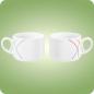 Preview: Community Green-​ o. Red-​Line Kaffeetasse 0,18 l Seltmann Weiden 001.744471 001.744512