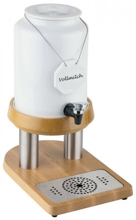 APS Milchkanne 4 Liter "Top Fresh Wood", versandkostenfrei