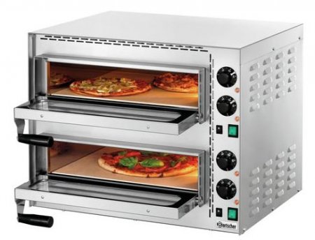 Bartscher Pizzabackofen "Mini Plus 2", versandkostenfrei