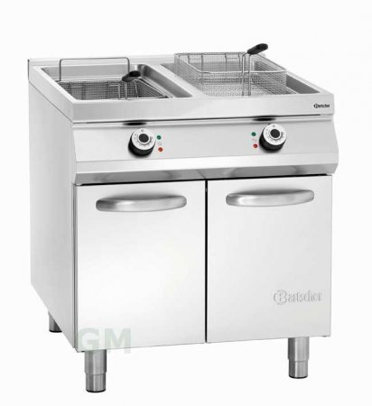 Bartscher Elektro-Friteuse m. 2 Becken Serie 900, versandkostenfrei