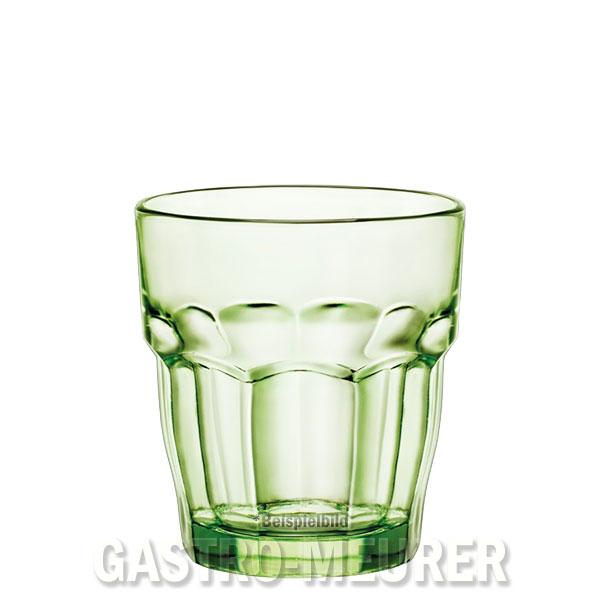 Rock Bar Lounge Mint Rocks Tumbler 27 cl, grün, stapelbar, Bormioli