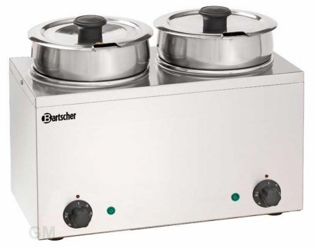 Bartscher Bain-Marie Hot Pot 2 x 3,5 Liter, versandkostenfrei