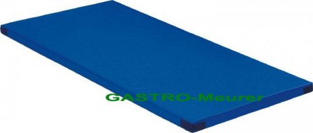 Turn- und Sportmatte 150x100x6 cm RG 35/55 mit Klettecken und ohne Trageschlaufen, versandkostenfrei