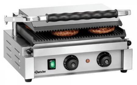 Bartscher Elektro-Kontaktgrill "Panini-T" 1R