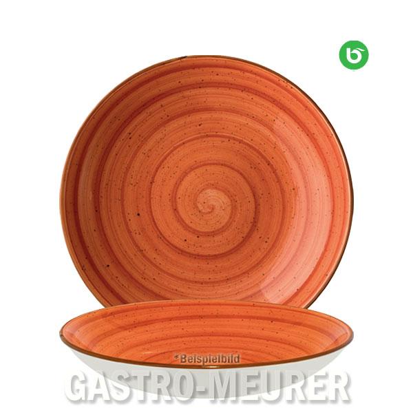 Aura Terracotta, Bloom Teller tief 25 cm