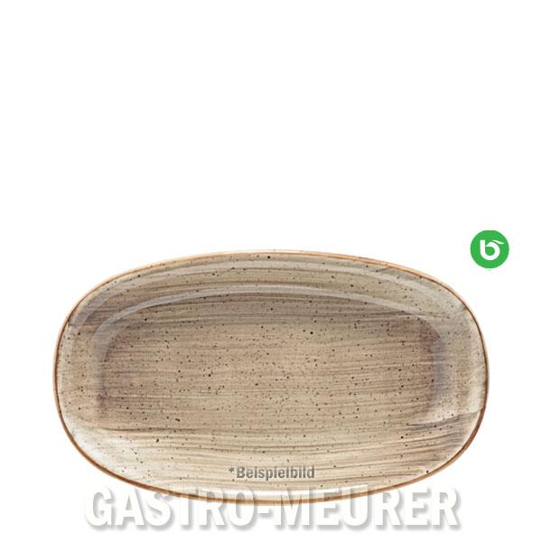 Aura Terrain, Gourmet Platte oval 24 x 14 cm