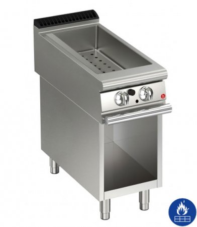 AFG Bain-Marie Gas 3,6 kW 1 Becken Standgerät, Queen 900, versandkostenfrei