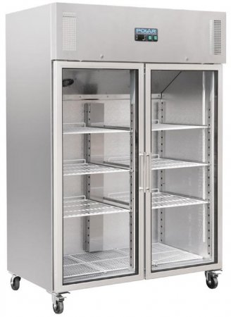 Glastür-Kühlschrank CW198, versandkostenfrei