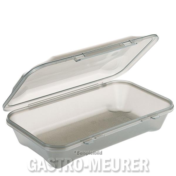 WE*TURN Menüschale GN 1/4 Food Box mit einem Fach, 23 x 23,5 x 9,5 cm, weiß 1180/140