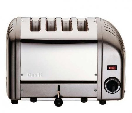 Dualit Toaster 4er grau, versandkostenfrei