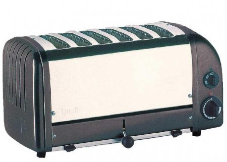 Dualit Toaster 6er grau, versandkostenfrei