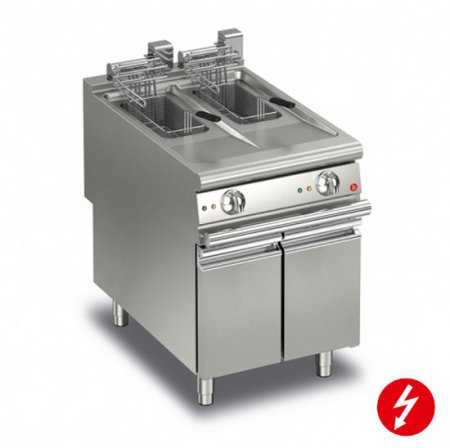 AFG Friteuse Elektro 2x10L Standgerät, Queen 900, versandkostenfrei