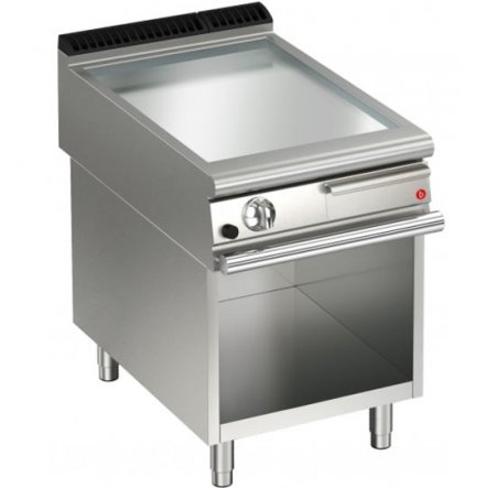 AFG Brat- Grillplatte Elektro glatt-verchromt 10,5 kW Standgerät, Queen 900, versandkostenfrei