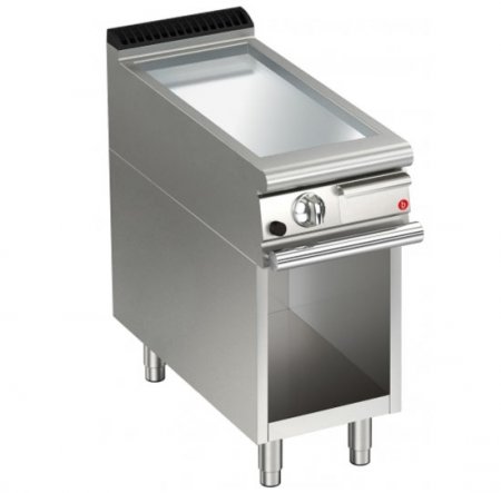 AFG Gas-Grillplatte 6,5 kW glatt verchromt Standgerät Queen 700, versandkostenfrei