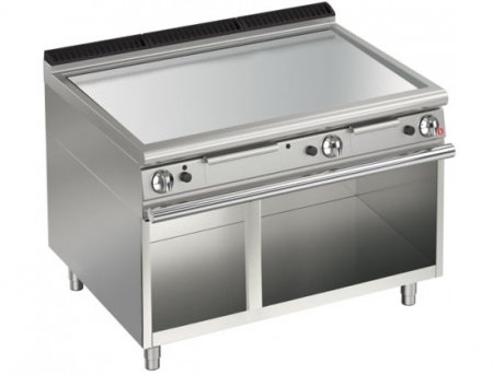 AFG Gas-Grillplatte 19,50 kW glatt verchromt Standgerät Queen 700, versandkostenfrei