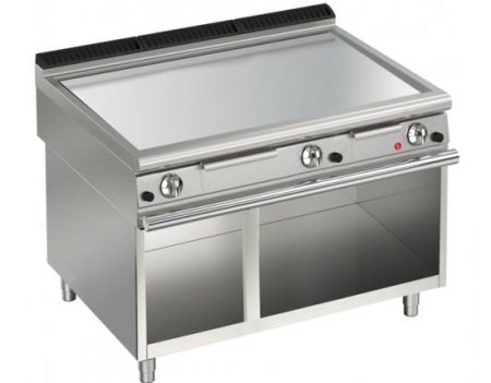 AFG Brat- Grillplatte Gas glatt+hartverchromt 21,0 kW Standgerät, Queen 900, versandkostenfrei