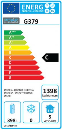 POLAR Kühltisch G379, 4-Türen