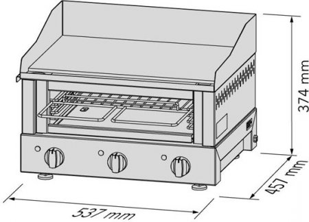 Roband Griddle Toaster GT500