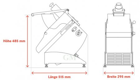 Feuma GVM 210 400 V Gemüseschneider