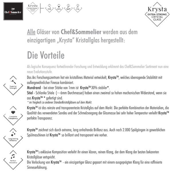 Chef & Sommelier, Tumbler 35 cl, Lima