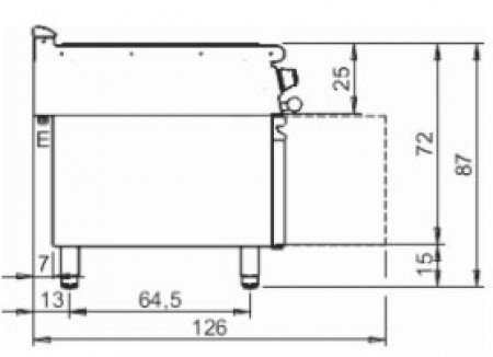 AFG Induktions-Herd 4 Kochzonen 20,0 kW Standgerät, Queen 900