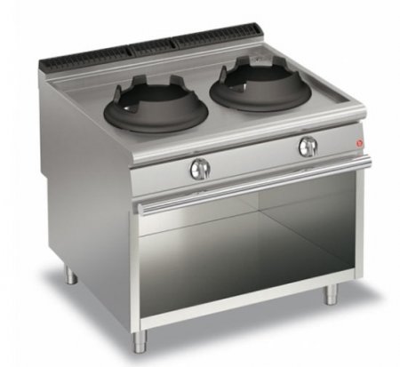 AFG Wok Gas-Herd 2x10,0 kW Standgerät, Queen 900, versandkostenfrei