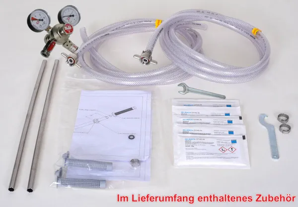 Selbach Glühweinerhitzer 2-ltg. m. gasbetriebenen Förderpumpen Komplettpaket