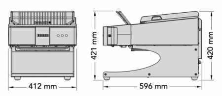 Roband Sycloid® Toaster ST500A-F silber