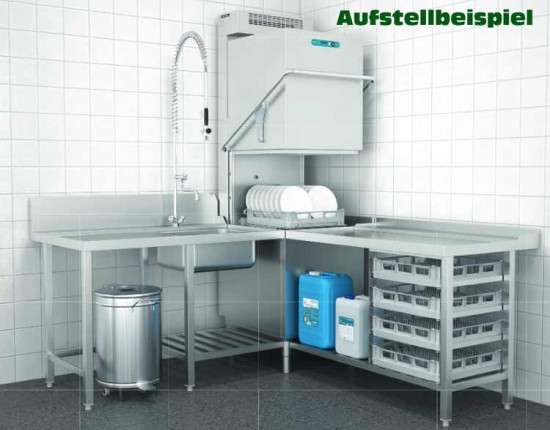 Ackermann H 540E Klima Plus Haubenspülmaschine m. eingebautem Enthärter