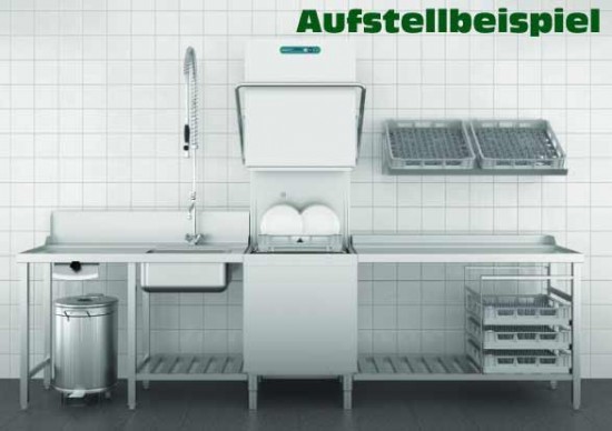 Ackermann H 540E Klima Plus Haubenspülmaschine m. eingebautem Enthärter