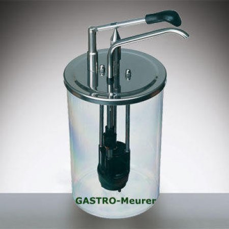 Gastroback Hebel-Dosierspender CKDU-5,5G m. 5,5 Liter Acrylbehälter