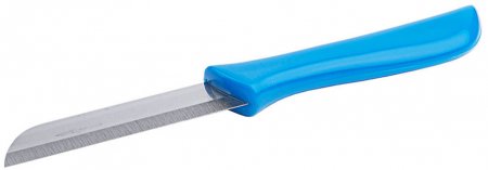 Küchenmesser 7 cm blauer Griff