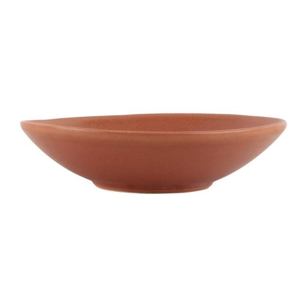 Olympia Build-A-Bowl flache Schale rostrot 19 cm VPE: 6 Stück