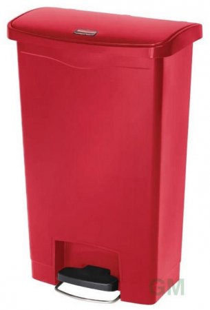 Rubbermaid Tretabfalleimer 50 l rot