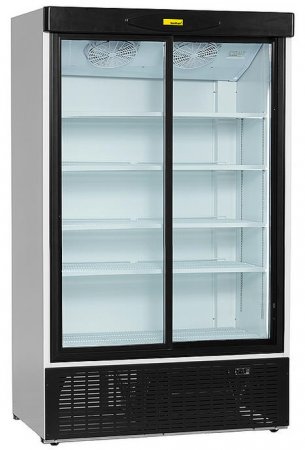 NordCap Umluft-Glastürkühlschrank KU 1200 G-SD, versandkostenfrei